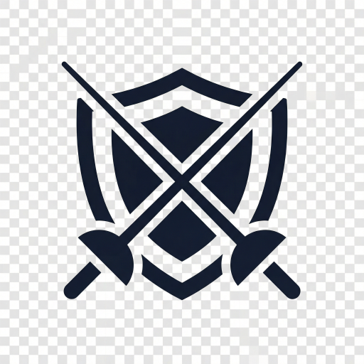 Fencing Champion Logo